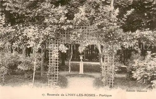 AK / Ansichtskarte L_Hay les Roses_94 Roseraie Portique 
