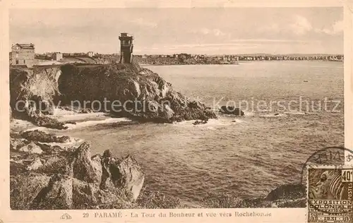 AK / Ansichtskarte Parame_St Malo_35 La Tour du Bonheur et vue vers Rochebonne 