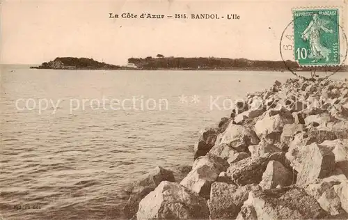 AK / Ansichtskarte Bandol_83 sur Mer L Ile 