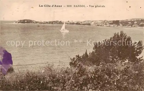AK / Ansichtskarte Bandol_83 sur Mer Vue generale 