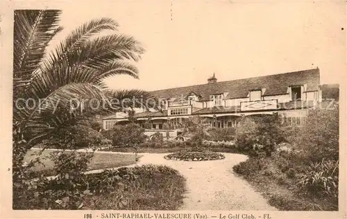AK / Ansichtskarte Saint Raphael__83_Var Le Golf Club 