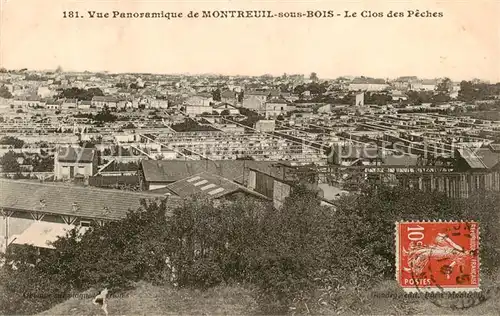 AK / Ansichtskarte Montreuil sous Bois_93_Seine Saint Denis Le Clos des Peches 