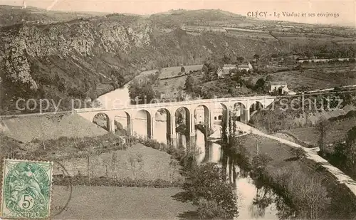 AK / Ansichtskarte Clecy_14_Calvados Le Viaduc et ses environs 