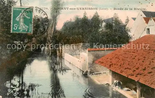 AK / Ansichtskarte Nogent sur Vernisson Bords de la Riviere Nogent sur Vernisson