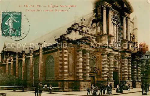 AK / Ansichtskarte Le_Havre Eglise Notre Dame Le_Havre