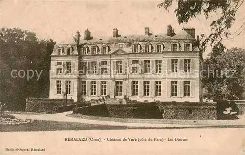 AK / Ansichtskarte Remalard_61_Orne Chateau de Vore Les Douves 