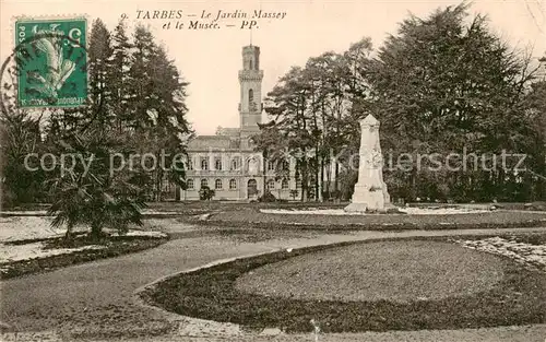 AK / Ansichtskarte Tarbes_65 Le Jardin Massey et le Musee 