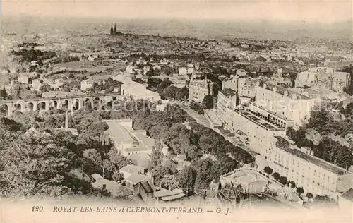 AK / Ansichtskarte Royat_63 les Bains et Clermont Ferrand 