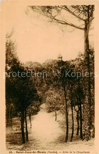 AK / Ansichtskarte Saint Jean de Monts Allee de la Chapellenie Saint Jean de Monts