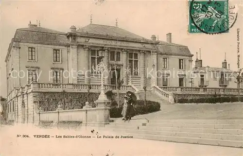 AK / Ansichtskarte Les_Sables d_Olonne_85 Le Palais de Justice 