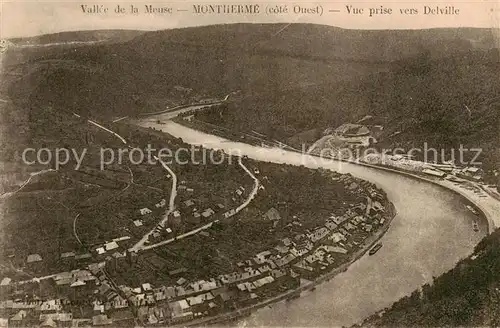AK / Ansichtskarte Montherme Laval Dieu_08_Ardennes Vallee de la Meuse Vue prise vers Delville 
