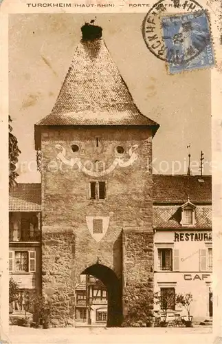 AK / Ansichtskarte Turckheim_Haut_Rhin Porte de France Turckheim_Haut_Rhin