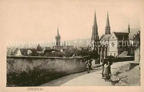 AK / Ansichtskarte Obernai_Alsace_Oberehnheim_Elsass_67 Eglise 
