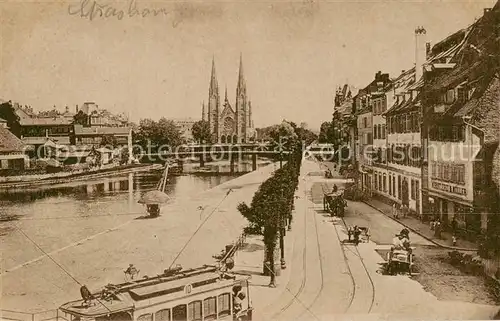 AK / Ansichtskarte Strasbourg_67_Alsace Quai des Pecheurs 