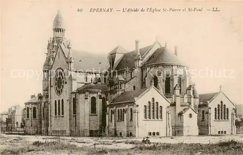 AK / Ansichtskarte Epernay_51_Marne Abside de lEglise St Pierre et St Paul 