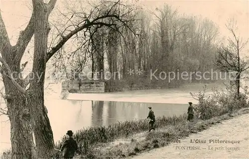 AK / Ansichtskarte Pontoise_95_Val d_Oise Le petit barrage 