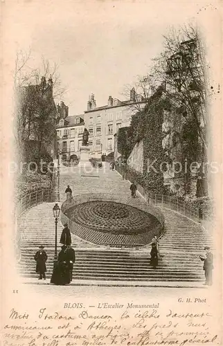 AK / Ansichtskarte Blois_41 Escalier Monumental 
