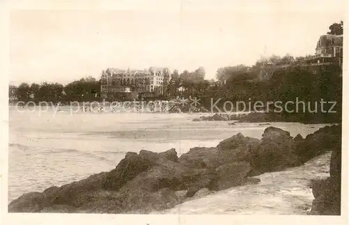 AK / Ansichtskarte St Lunaire_35 Le Grand Hotel Au centre de la plus belle plage de Bretagne 