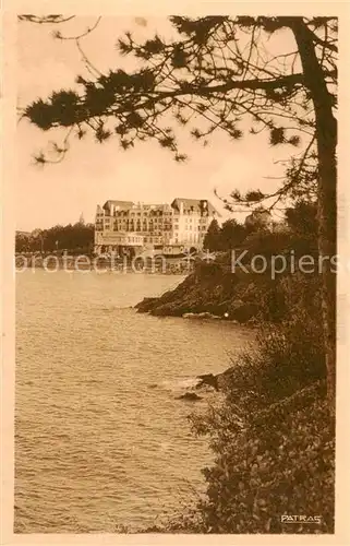 AK / Ansichtskarte St Lunaire_35 Le Grand Hotel a maree haute 