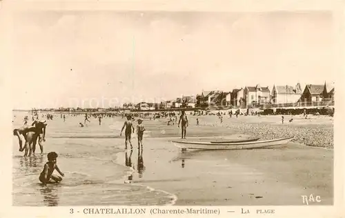 AK / Ansichtskarte Chatelaillon Plage_17_Charente Maritime La Plage 