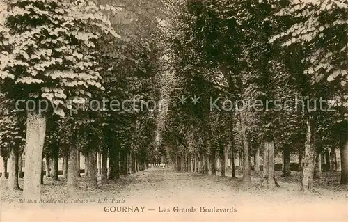 AK / Ansichtskarte Gournay_36 Les Grands Boulevards 