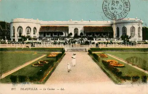 AK / Ansichtskarte Deauville sur Mer Le Casino 