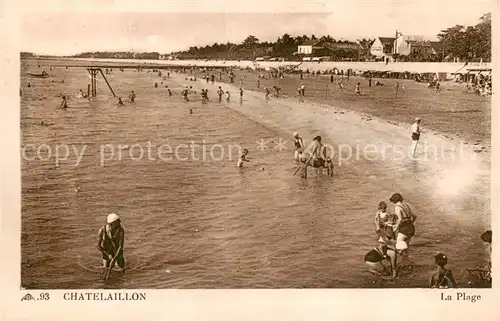 AK / Ansichtskarte Chatelaillon Plage_17_Charente Maritime La Plage 