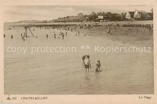 AK / Ansichtskarte Chatelaillon Plage_17_Charente Maritime La Plage 
