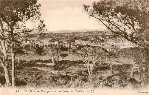 AK / Ansichtskarte Frejus Vue generale Camp du Caill Frejus