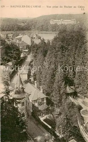 AK / Ansichtskarte Bagnoles de l_Orne Vue prise du Rocher au Chien Bagnoles de l_Orne