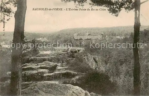 AK / Ansichtskarte Bagnoles de l_Orne Extreme Pointe du Roc au Chien Bagnoles de l_Orne