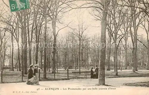 AK / Ansichtskarte Alencon_61 Les Promenades par une belle journee d hiver 