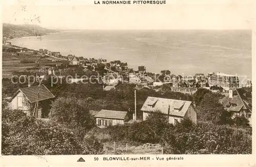 AK / Ansichtskarte Blonville sur Mer Vue generale Blonville sur Mer