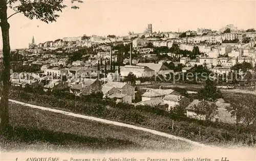 AK / Ansichtskarte Angouleme_16_Charente Panorama pris de Saint Martin  
