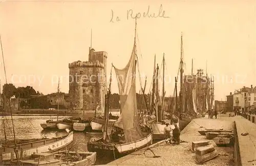 AK / Ansichtskarte La_Rochelle_17 Sortie du Port de La Rochelle 