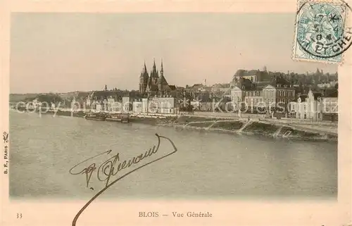 AK / Ansichtskarte Blois_41 Vue generale 