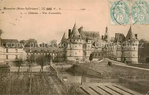 AK / Ansichtskarte Mesnieres en Bray_76 Chateau Vue d ensemble 