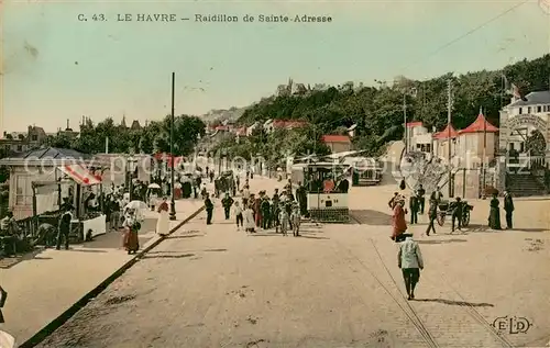 AK / Ansichtskarte Le_Havre Raidillon de Sainte Adresse Le_Havre