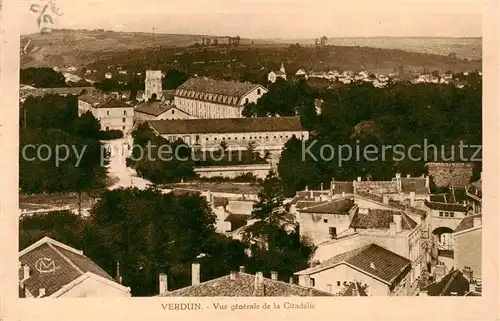 AK / Ansichtskarte Verdun__55_Meuse Vue generale de la citadelle 