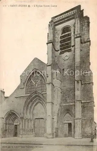 AK / Ansichtskarte Saint Dizier_Haute Marne Eglise Notre Dame Saint Dizier Haute Marne