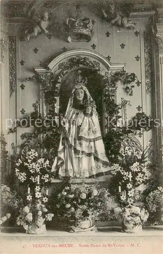 AK / Ansichtskarte Verdun__55_Meuse Notre Dame de Saint Victor 