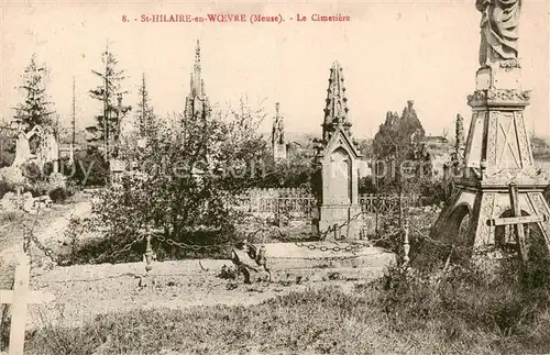 AK / Ansichtskarte Saint Hilaire en Woevre Le Cimetiere Friedhof Saint Hilaire en Woevre