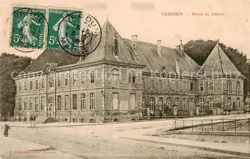 AK / Ansichtskarte Verdun__55_Meuse Palais de Justice 