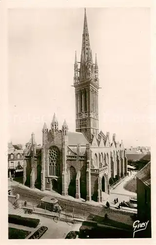 AK / Ansichtskarte St Pol de Leon_29_Finistere Chapelle du Kreisker Magnifique clocher  