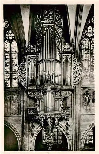 AK / Ansichtskarte Strasbourg_67_Alsace Orgue de la Cathedrale 