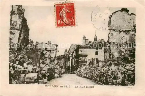 AK / Ansichtskarte Verdun__55_Meuse La Rue Mazel 