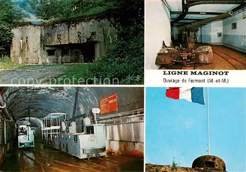 AK / Ansichtskarte Fermont_Montigny sur Chiers_54_Meurthe et Moselle Ligne Maginot Ouvrage de Fermont 