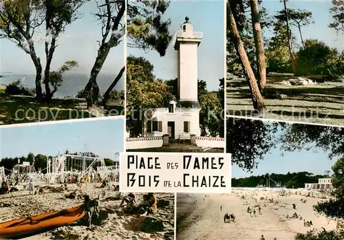AK / Ansichtskarte Noirmoutier en l_Ile La Plage des Dames Le Bois de la Chaize Noirmoutier en l_Ile