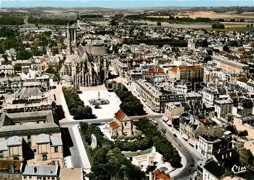 AK / Ansichtskarte Soissons_02_Aisne Vue aerienne 