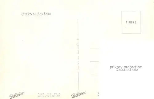 AK / Ansichtskarte Obernai_Alsace_Oberehnheim_Elsass_67 Fachwerkhaeuser 